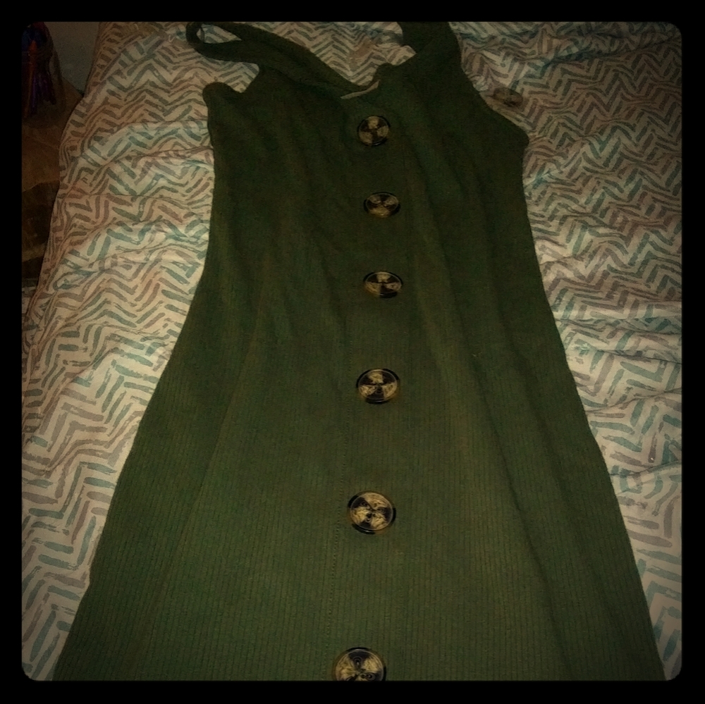 Green dress